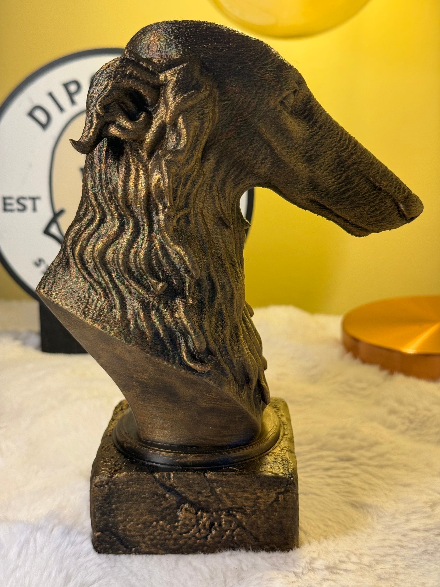 Borzoi Antique Bust
