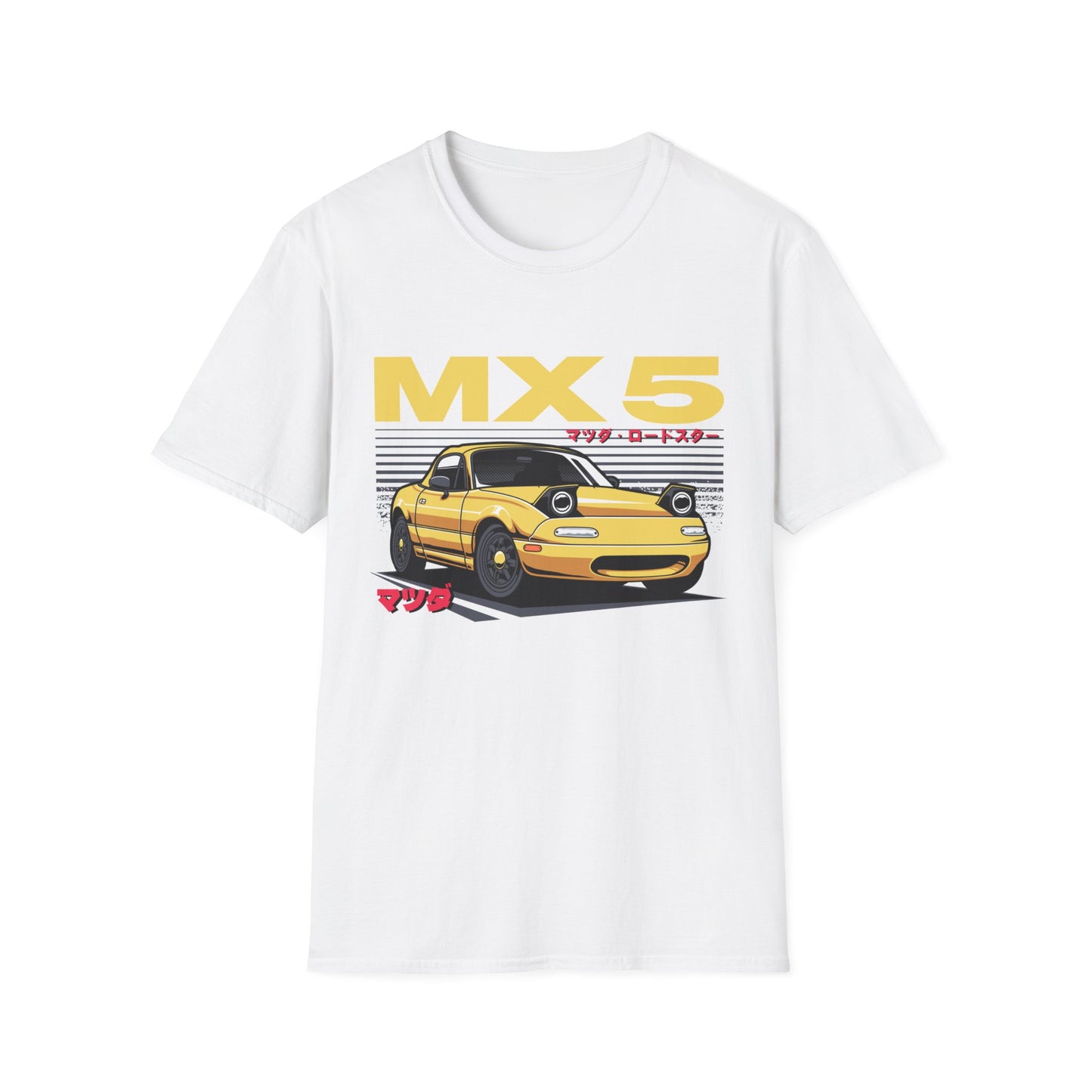 Mazda Mx5 Miata Yellow Tshirt