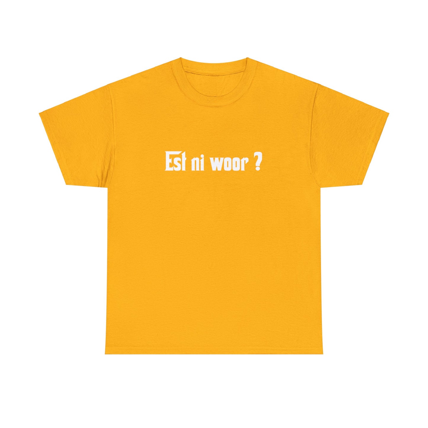 Int Oilsjters - Tshirt - Est ni woor ?