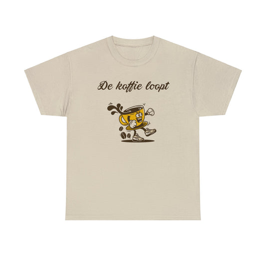 De Koffie Loopt Concept Tshirt