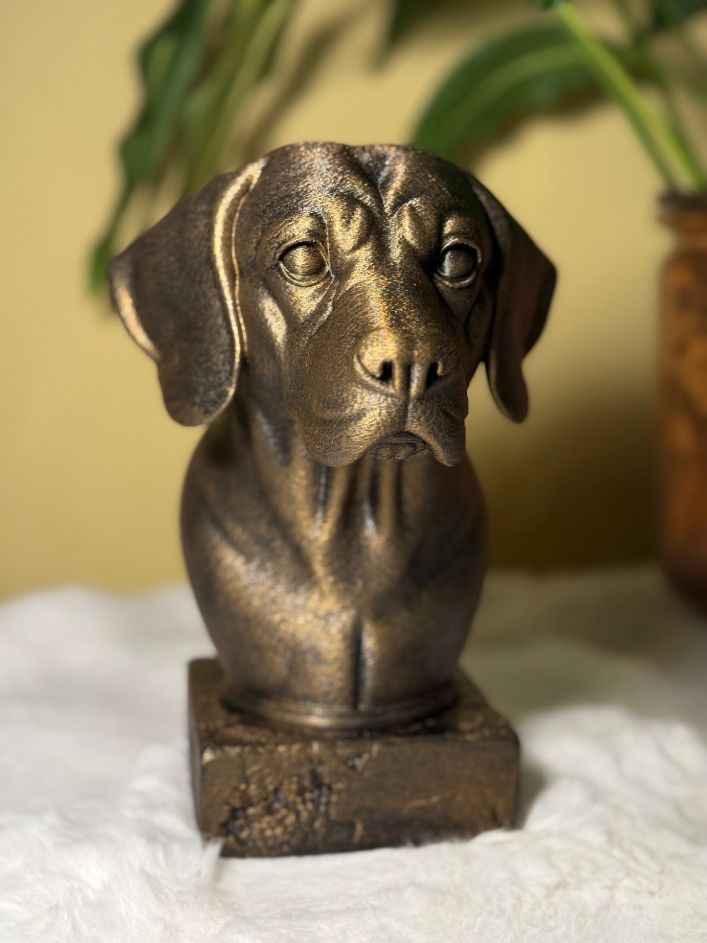 Beagle Antique Bust