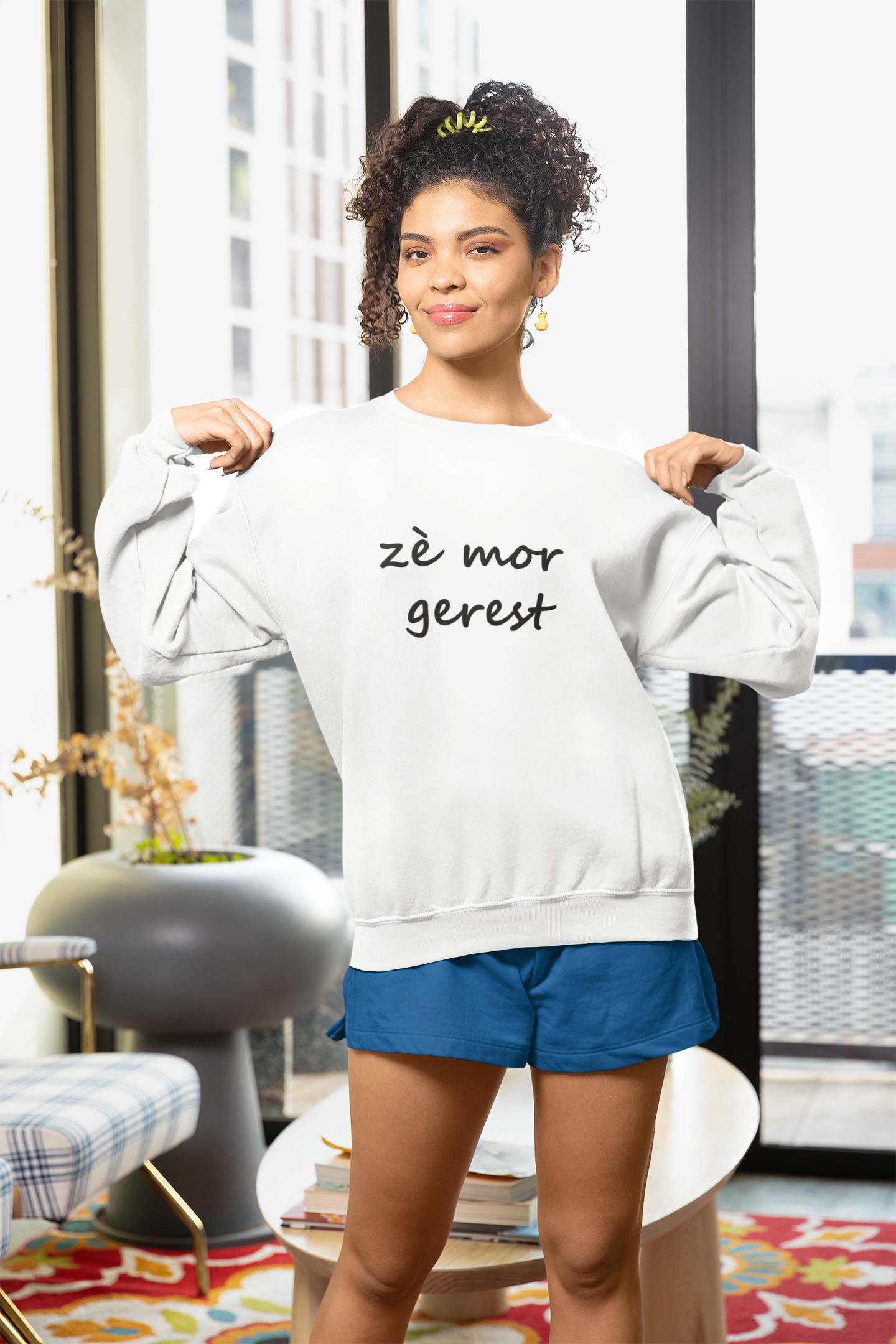 Int Oilsjters - Sweater - Ze mor gerest